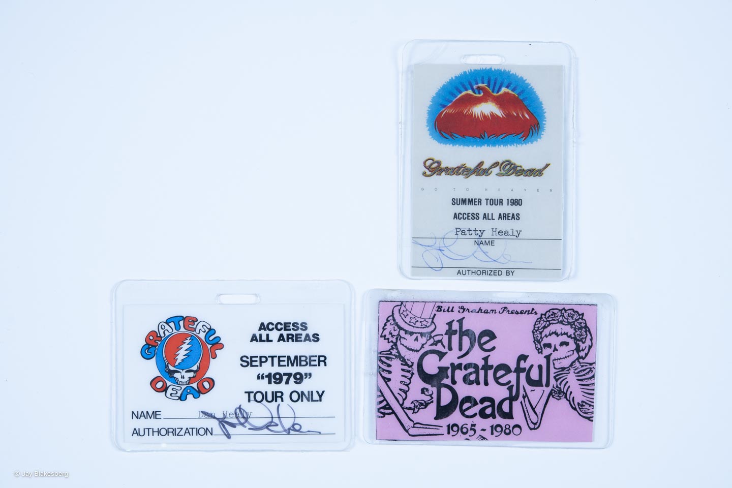 Dan Healy Backstage Laminates (1979-1980) Bundle