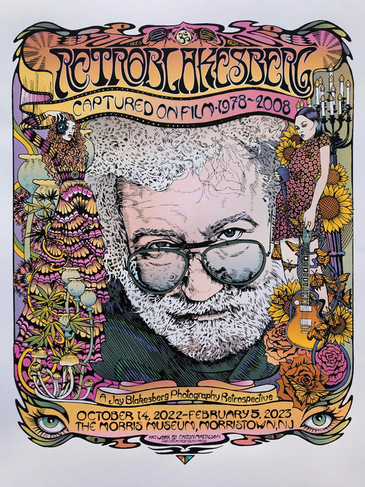 RetroBlakesberg Morris Museum Exhibition Poster